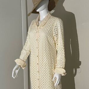 Zara Maxi shirt dress. Size L